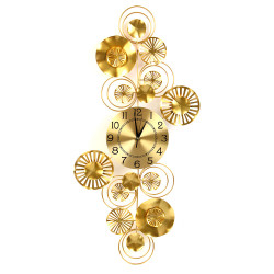 LADECOR CHRONO Часы настенные, d22 см, 43x91см, металл, арт.4