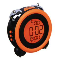 LADECOR CHRONO Будильник электронный, 10,5x10,5x7 см, 3xAAA, пластик