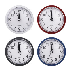 LADECOR CHRONO Будильник, пластик, 10x5 см, 1xAA, 4 цвета, арт.06-23