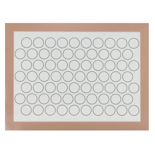 SATOSHI Коврик для теста, 40x30см "Макарун", силикон