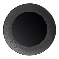 BY COLLECTION Black Line Тарелка подстановочная, 27х2,5см, фарфор