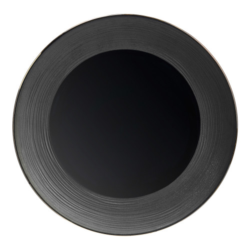 BY COLLECTION Black Line Тарелка подстановочная, 27х2,5см, фарфор