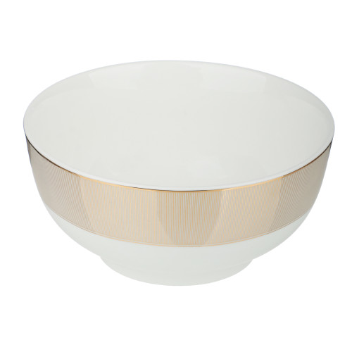 BY COLLECTION White Line Салатник, 15х7см, фарфор
