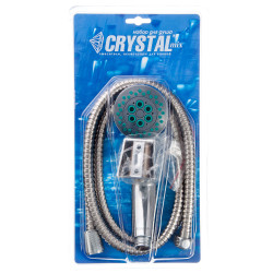 CRYSTAL mix Набор для душа, 3 режима, 150см, DF2830/DF2951/S7, блистер