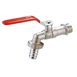 Кран шар. FRESSO 3/4" м/м, плн. со штуцером, латунь