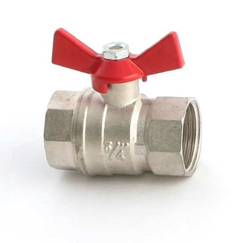 Кран шар. мод. Ит. 3/4" м/м, плн., бабочка