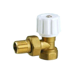 Кран FRESSO 1/2"  для радиатора отопления, угловой, латунь