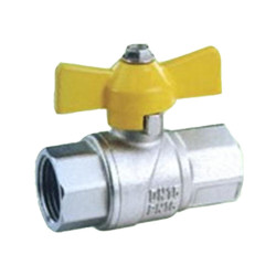 Кран шар. FRESSO 1/2" м/м, плн., бабочка, латунь, газ