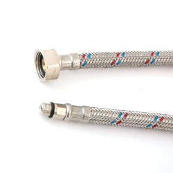 АКВАТЕХНИКА Подводка гибкая для смесит. 60 см Г1/2"-М10х18 кор.