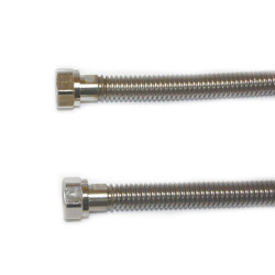 Подводка гибкая сильфонная для газа, Гайка-Гайка 0,80м 1/2" CS "AYVAZ"