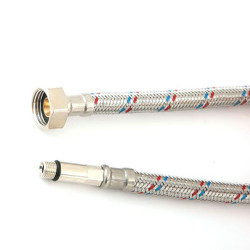 АКВАТЕХНИКА Подводка гибкая для смесит. 40 см Г1/2"-М10х35 дл.