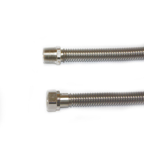 Подводка гибкая сильфонная для газа, Гайка-Штуцер 0,80м 1/2" CS "AYVAZ"
