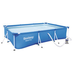 BESTWAY Бассейн каркасный Steel Pro с ф.-насосом, 300х201х66см, 3300л, 56411
