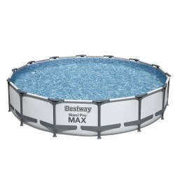 BESTWAY Бассейн каркасный, ПВХ, 427х84см, 10220л, с фильтр-насосом, 56595
