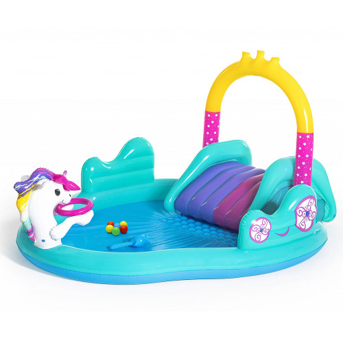 BESTWAY Игровой центр "Волшебный единорог", ПВХ, 274х198х137см, 53097