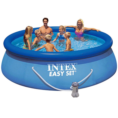 INTEX Бассейн надувной Easy Set 366x91см + насос-фильтр 2006 (А) (28146) арт.810-086, дубль