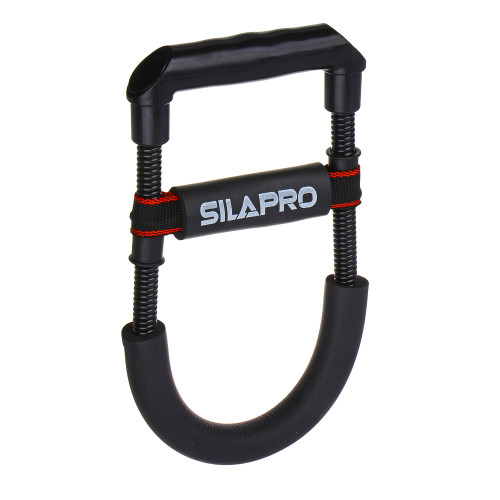 SILAPRO Эспандер для кистей и предплечья 25x14см, 20кг, ПП, углерод.сталь, поролон