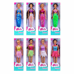 ИГРОЛЕНД Кукла в виде русалки/феи, 29 см, PVC, полиэстер, 9,5х32х4,5см