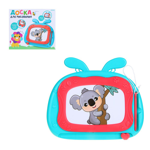 ИГРОЛЕНД Доска для рисования, ABS+РР, 22,5х2х19,2см