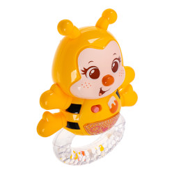 ZABIAKA Игрушка музыкальная "Веселая пчелка", пластик, 11х4,5х13 см