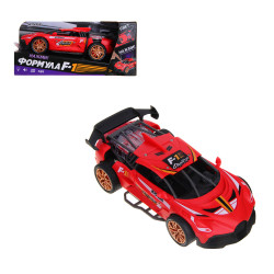 ИГРОЛЕНД F1 Гоночный болид, ABS, 3хAG13, свет, звук, инерция, 21х10х10см