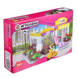 ИГРОЛЕНД Истории подружек Конструктор Путешествие, 290дет., ABS, 30х20х6см